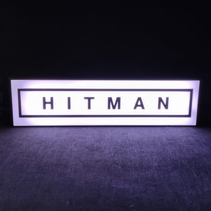 Hitman Led Gaming Light Sign