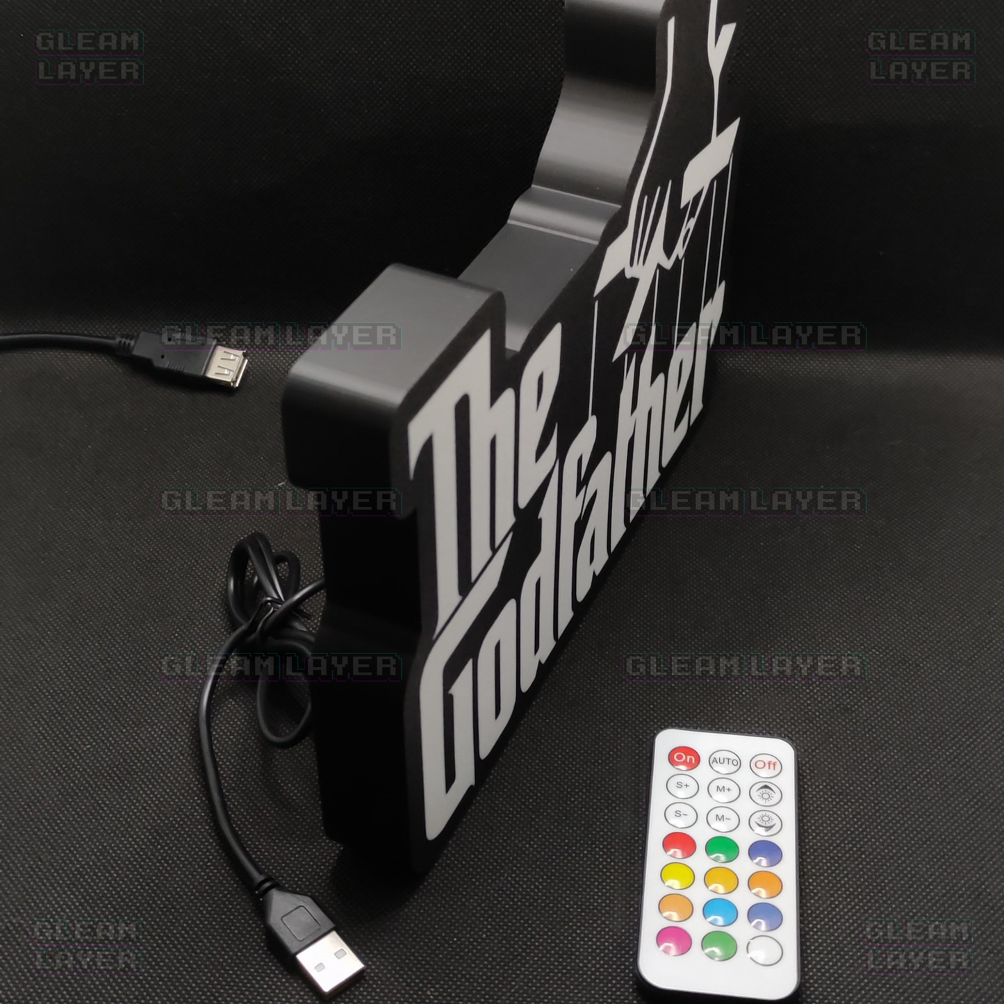 The Godfather Movie Led Light Sign