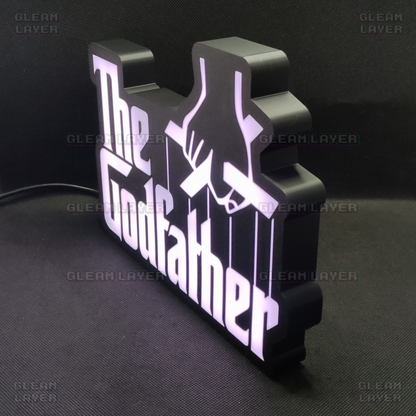 The Godfather Movie Led Light Sign