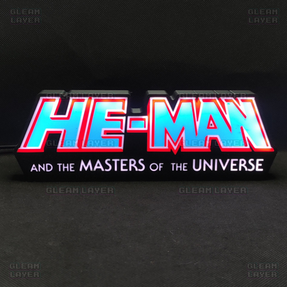 He-Man and Masters of the Universe Led Light Sign