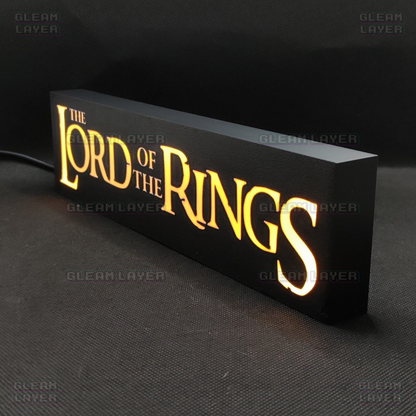 The Lord of the Rings Movie Led Light Sign