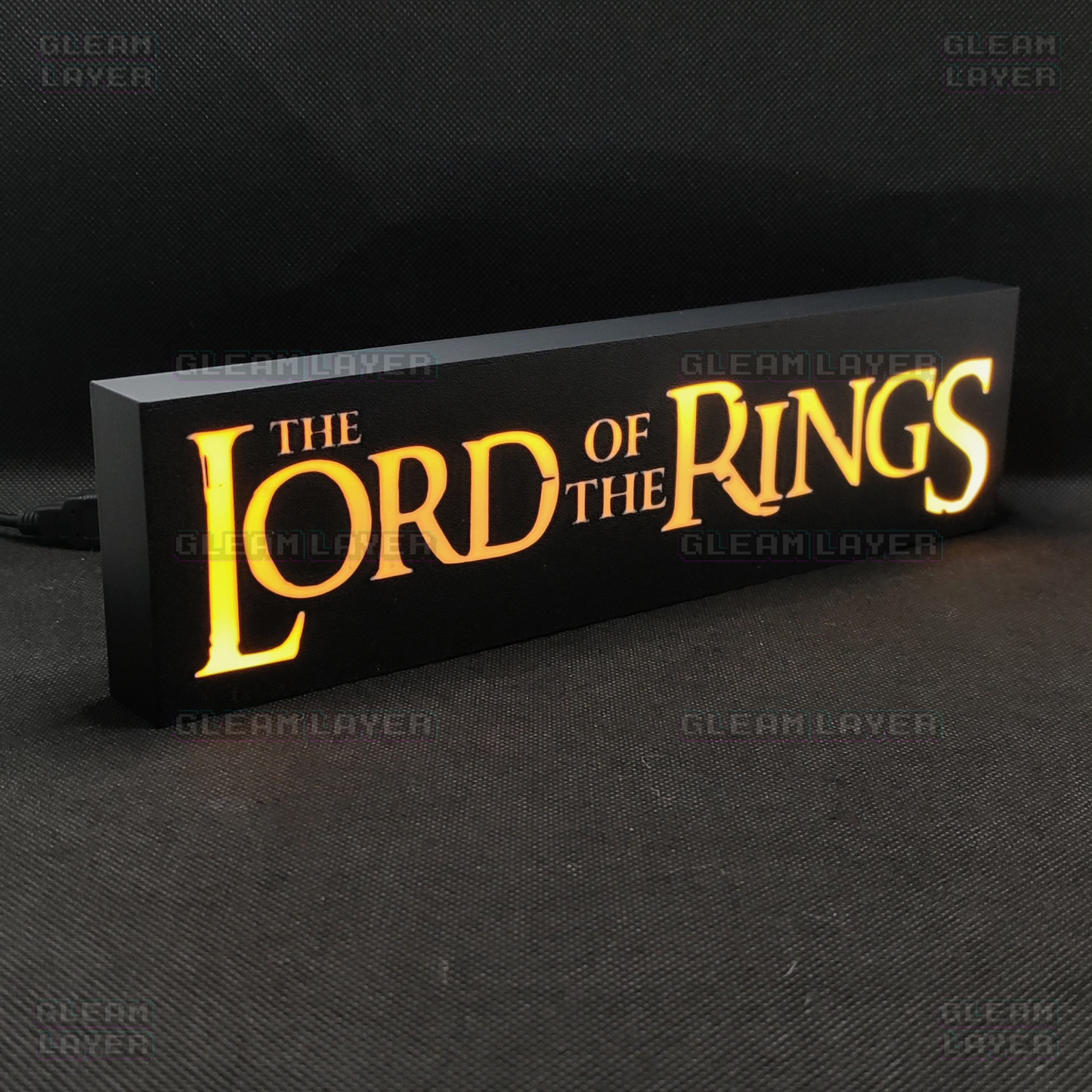 The Lord of the Rings Movie Led Light Sign