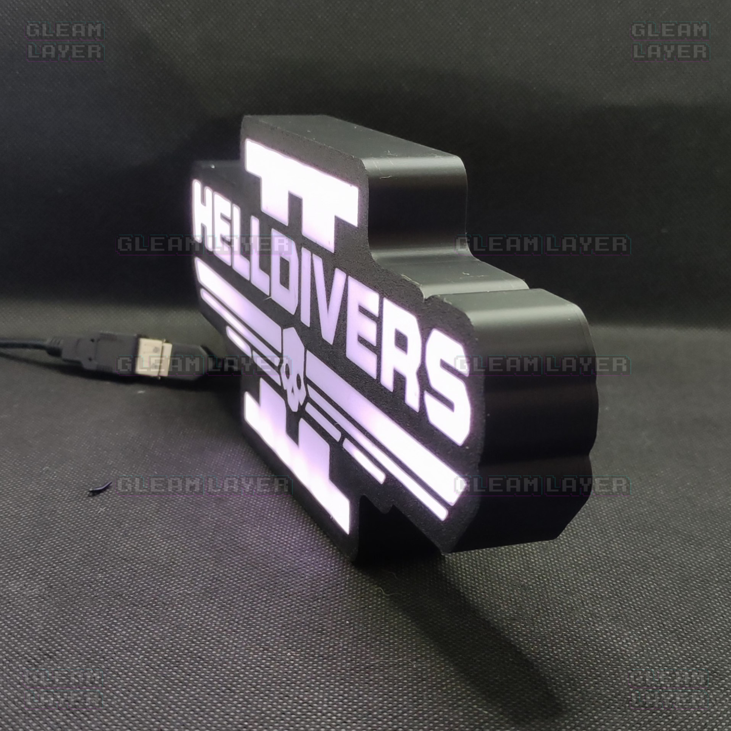 Helldivers 2 Led Gaming Light Sign