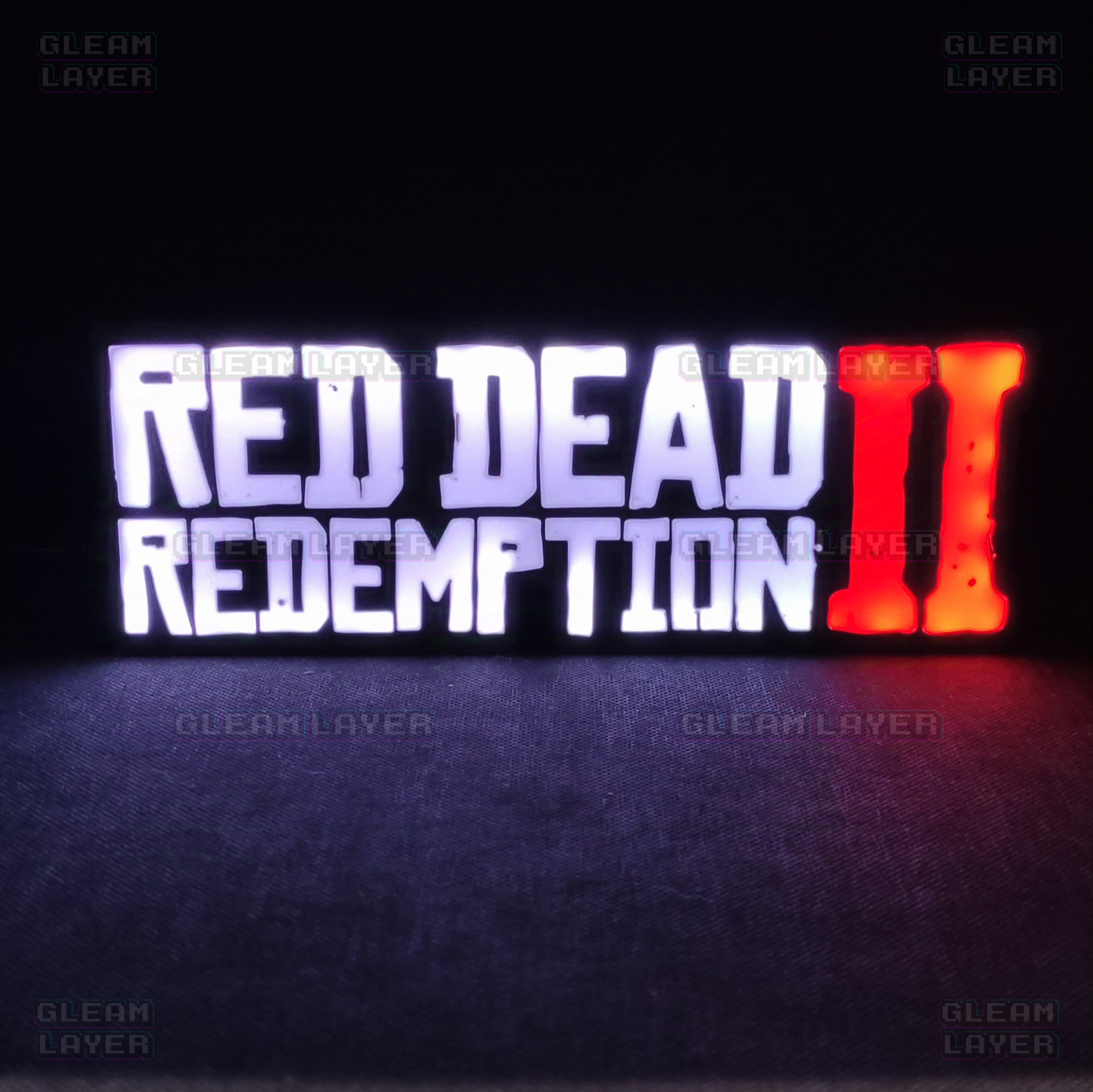 Red Dead Redemption 2 Led Gaming Light Sign