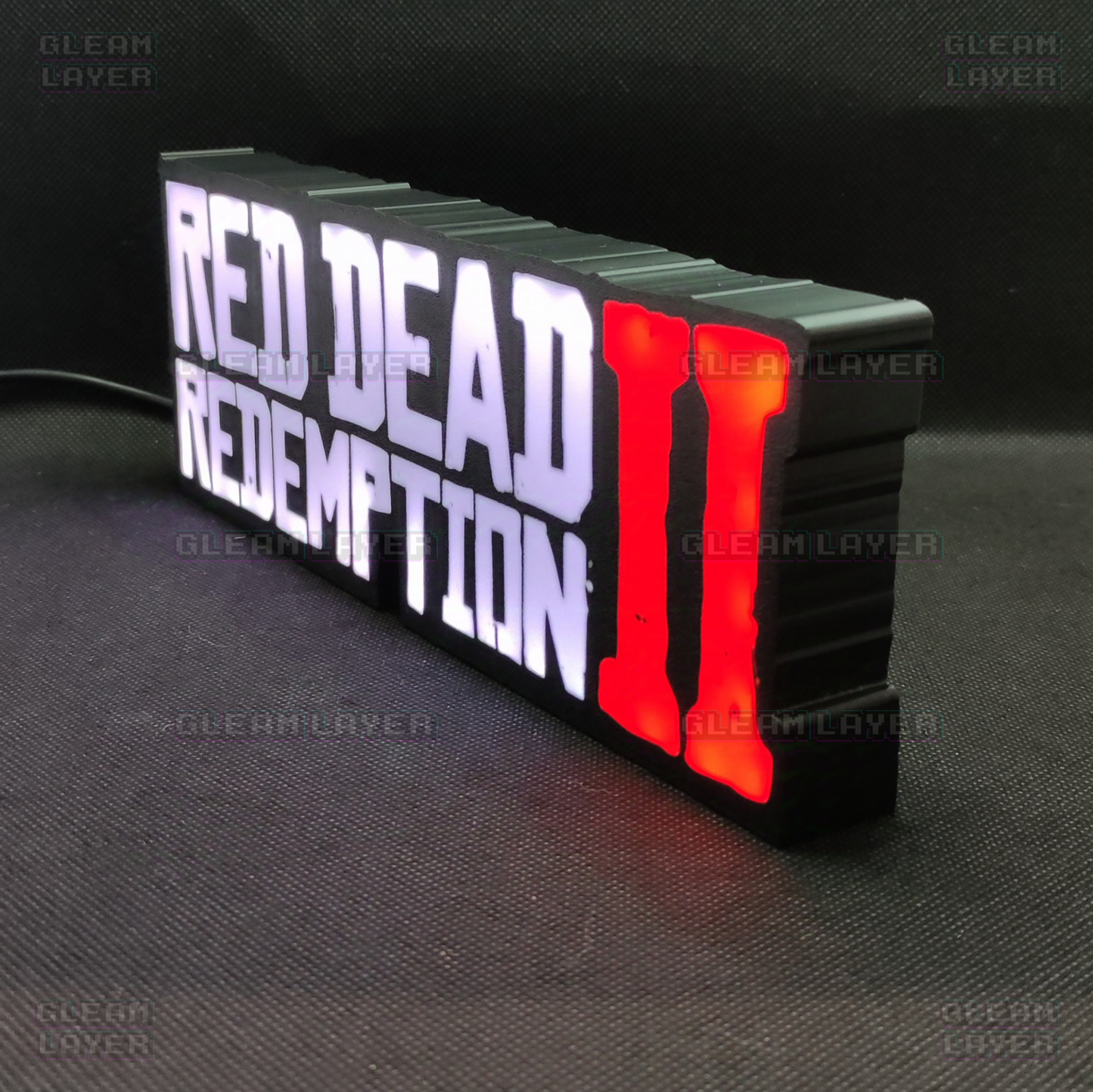 Red Dead Redemption 2 Led Gaming Light Sign