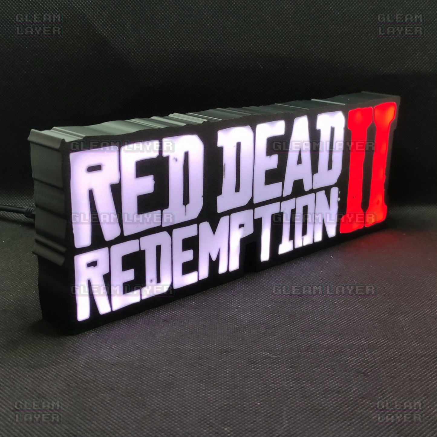 Red Dead Redemption 2 Led Gaming Light Sign