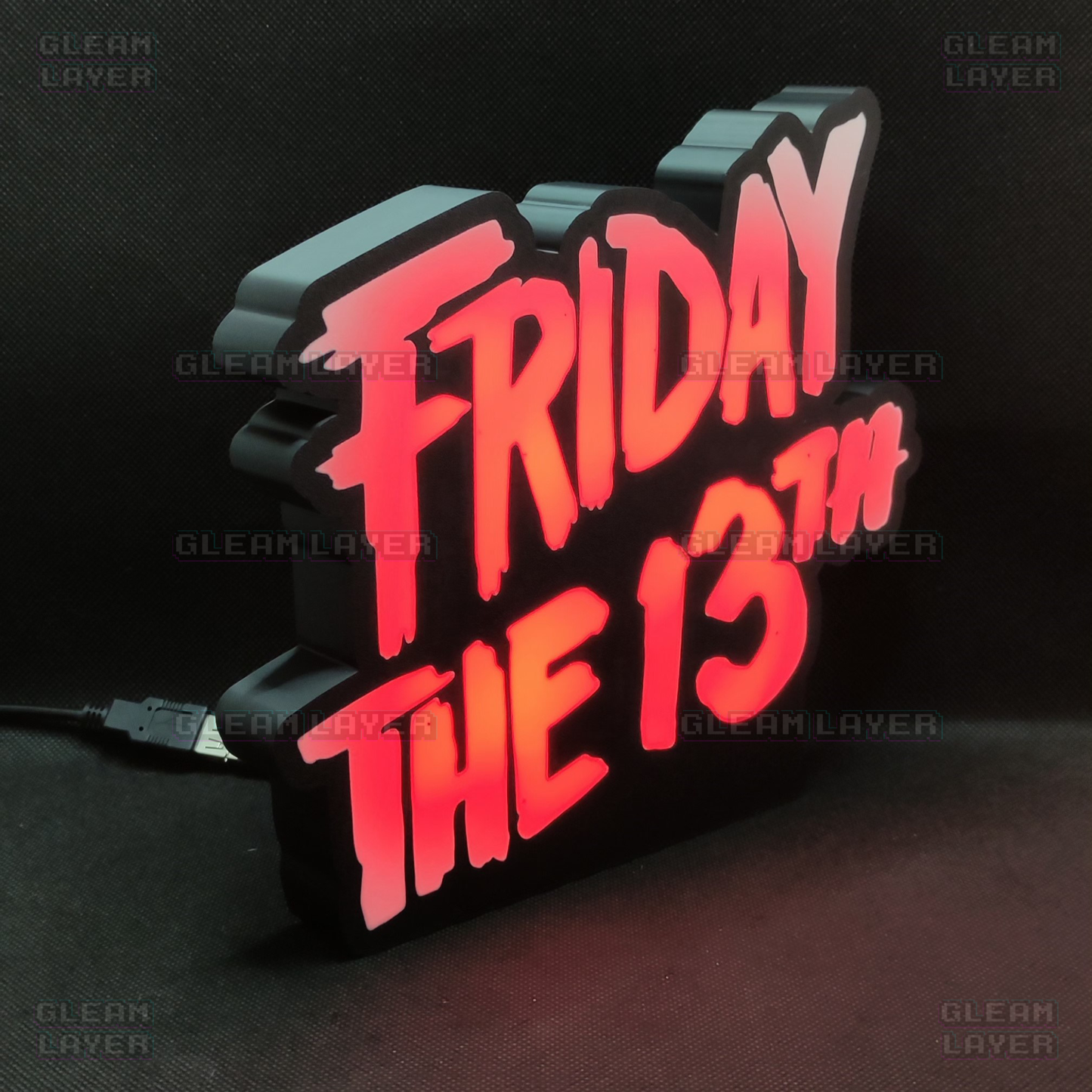 Friday the 13th Movie Led Light Sign