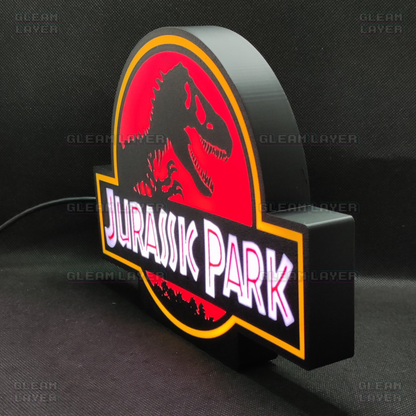 Jurassic Park Movie Led Light Sign