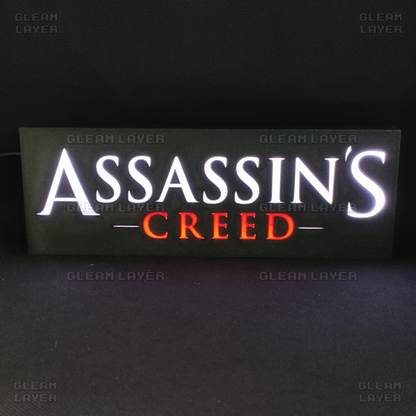 Assassins Creed Led Gaming Light Sign