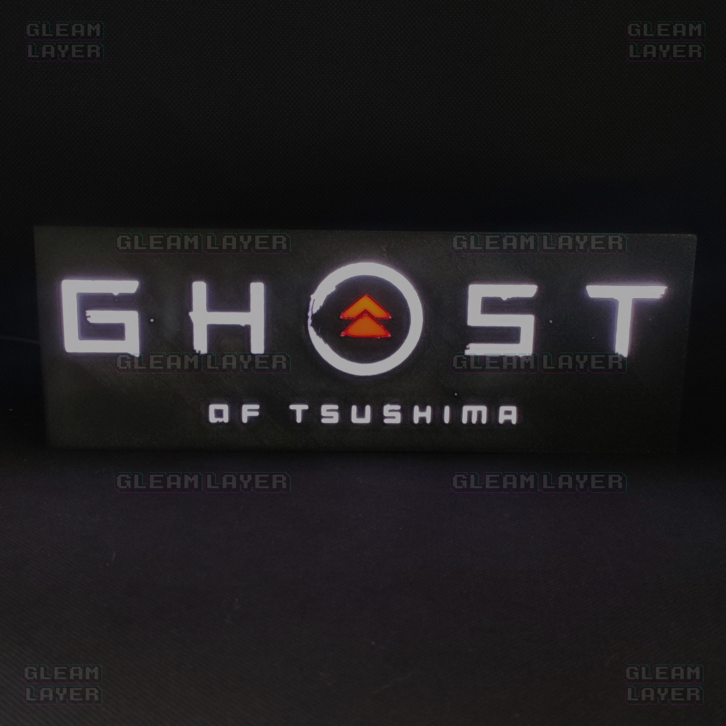 Ghost of Tsushima Led Gaming Light Sign