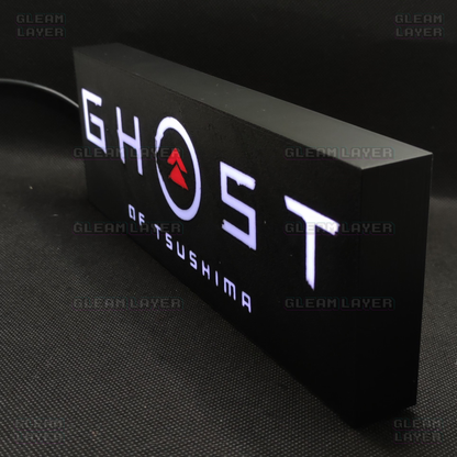 Ghost of Tsushima Led Gaming Light Sign