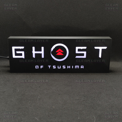 Ghost of Tsushima Led Gaming Light Sign