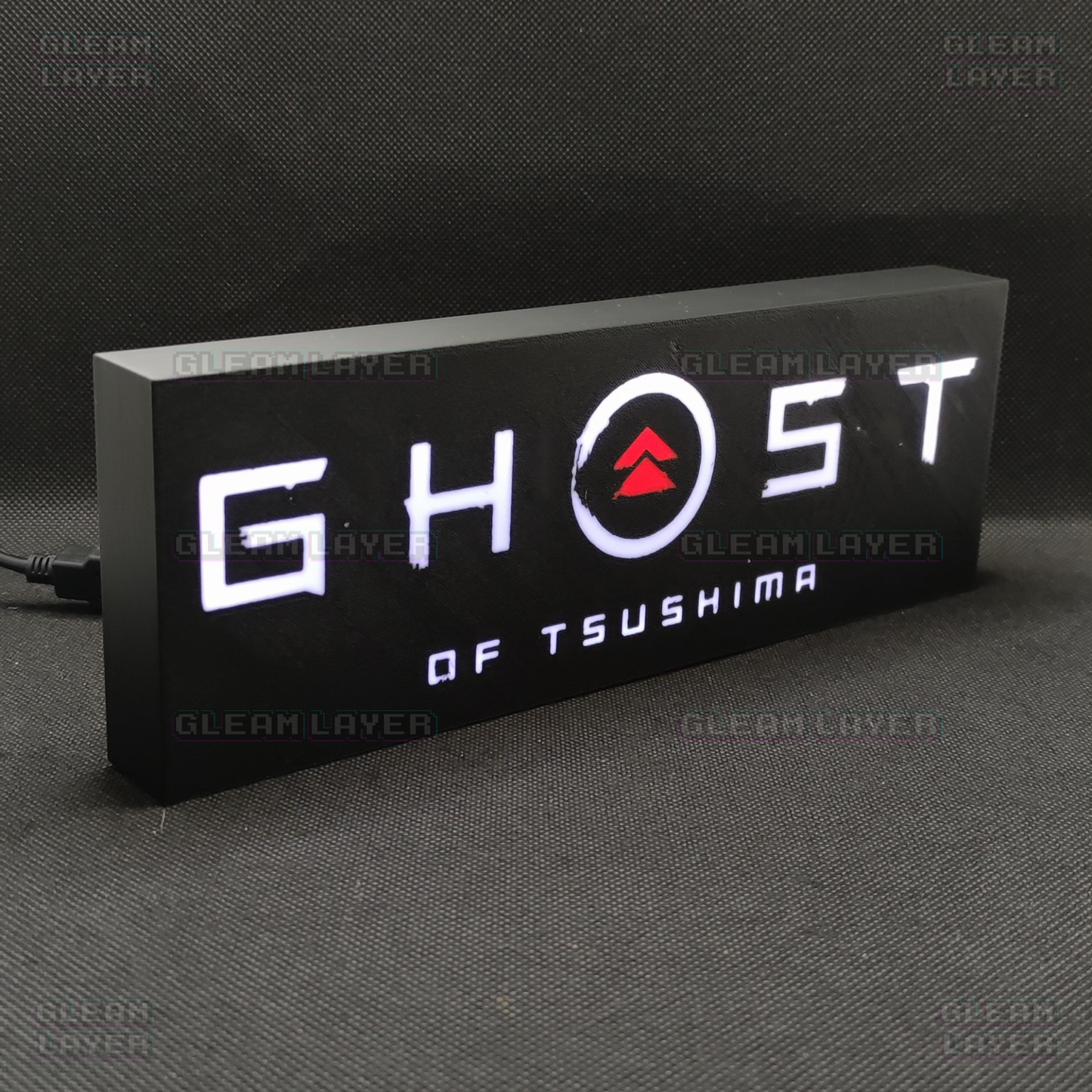 Ghost of Tsushima Led Gaming Light Sign