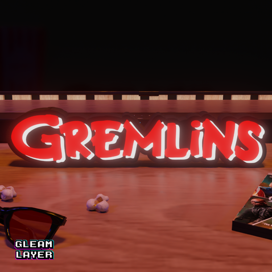 Gremlins Movie Led RGB Light Sign