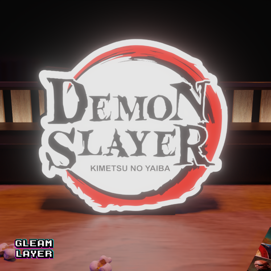 Demon Slayer: Kimetsu no Yaiba Japanese Anime Led Light Sign