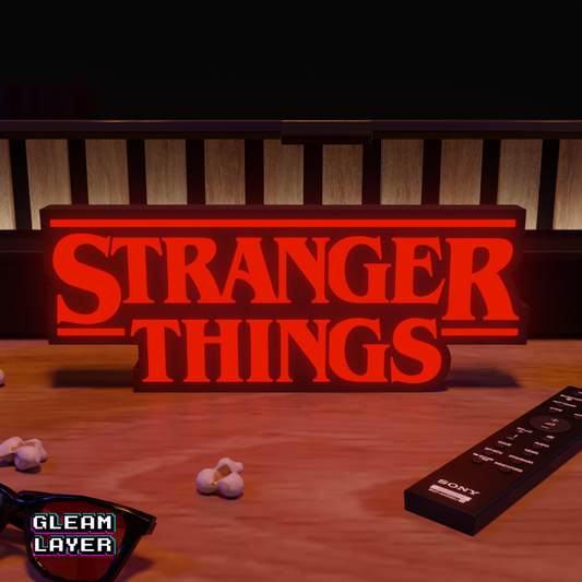 Stranger Things TV Show Led Light Sign