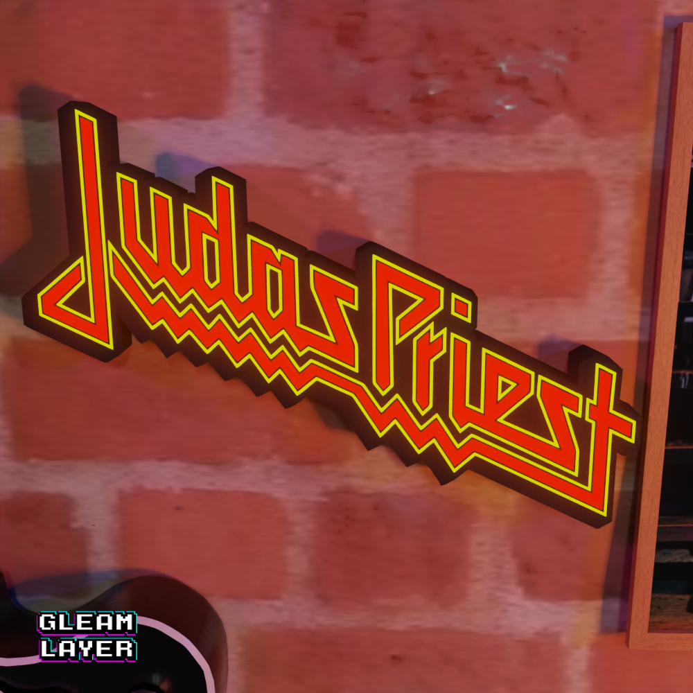 Judas Priest Led RGB Light Wall Sign