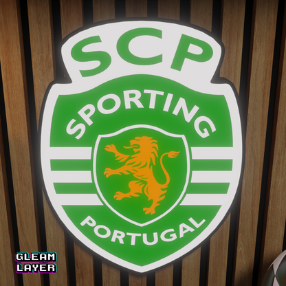 Sporting CP Logo Led RGB Wall Display Light Sign
