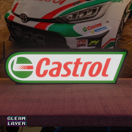 Castrol Led Lightbox Rgb Light Sign