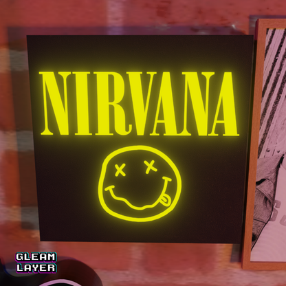 Nirvana Smile Led RGB Light Wall Sign