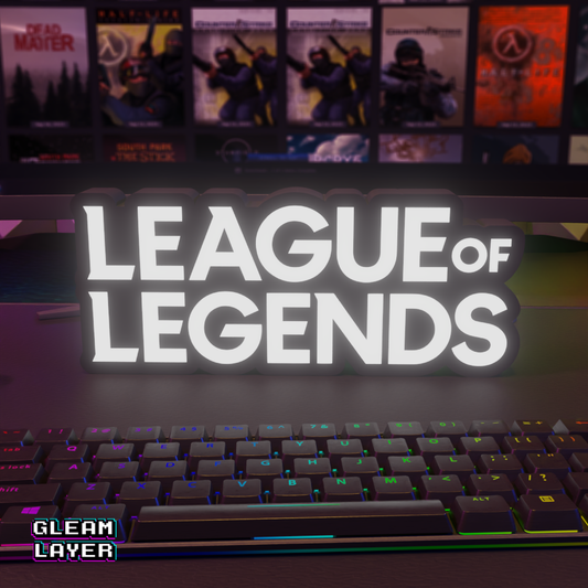 League of Legends Led Gaming Light RGB Sign