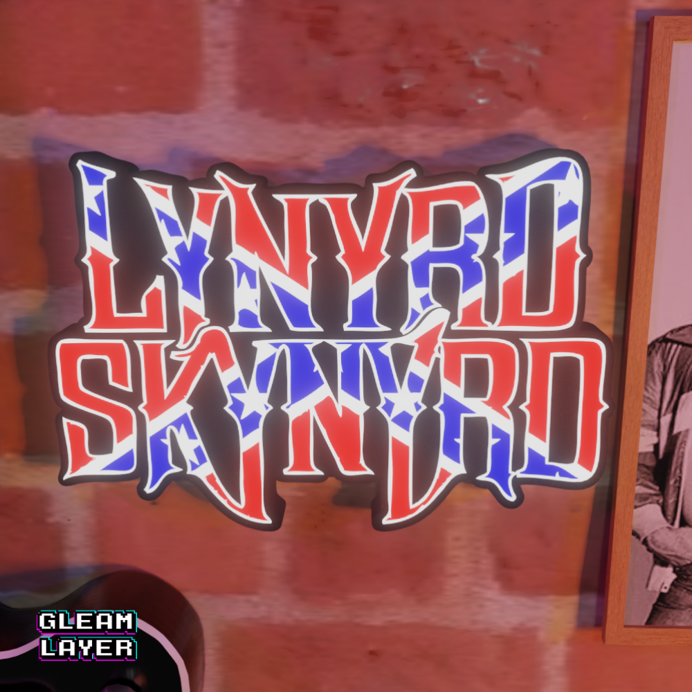 Lynyrd Skynyrd Led RGB Light Wall Sign