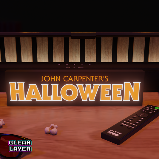 John Carpenter's Halloween Movie Led Light Sign