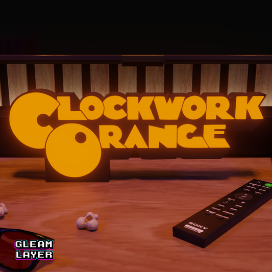 Clockwork Orange Movie Led Lightbox RGB Light Sign