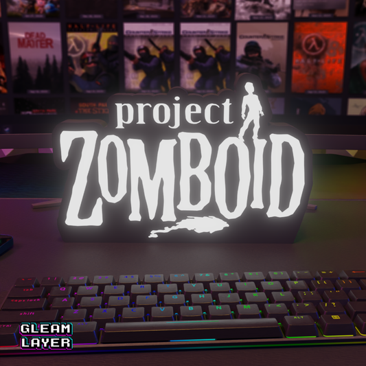 Project Zomboid Led Gaming Lightbox Rgb Light Sign