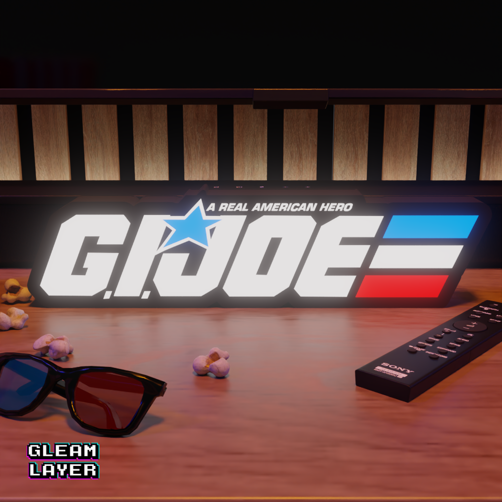 G.I. JOE Led Light Sign