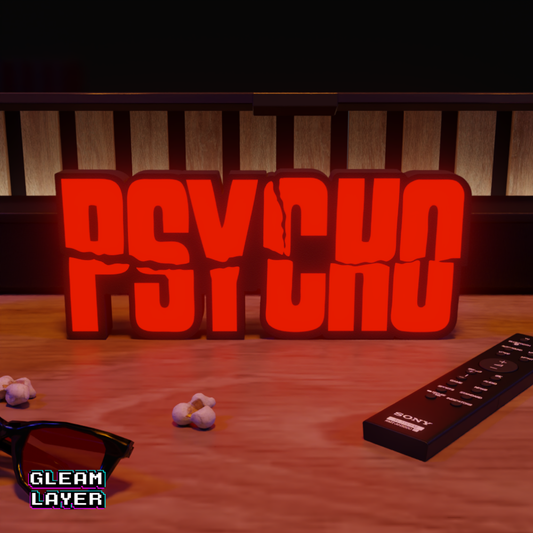 Psycho Movie Led Light Sign