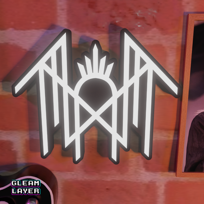 Sleep Token Led RGB Light Wall Sign