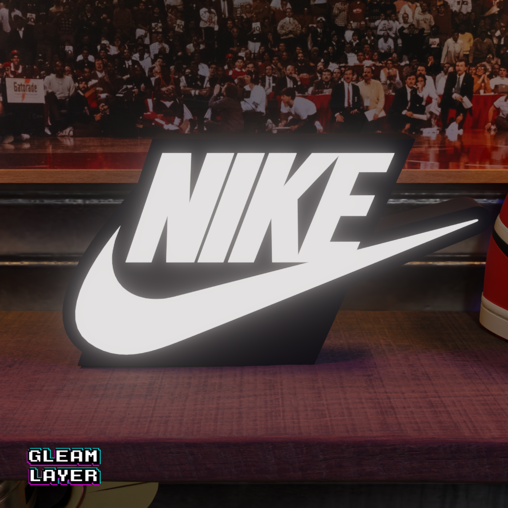 Nike Logo Led Lightbox Rgb Light Sign – Gleam Layer