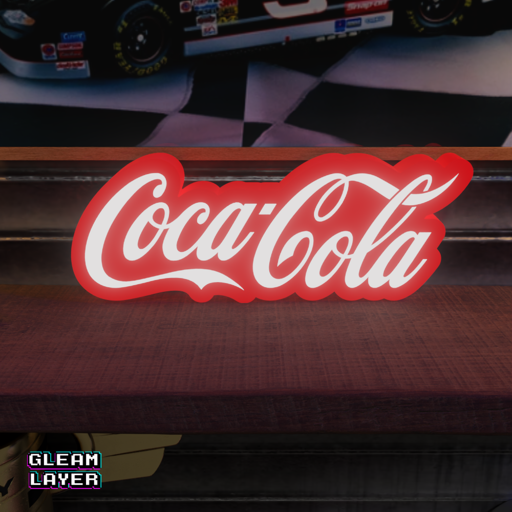 Coca-Cola Red LED Light RGB Sign Lightbox