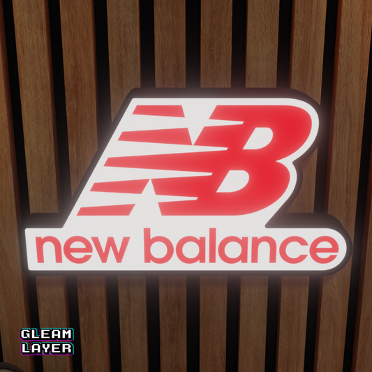 New Balance Led RGB Light Wall Sign