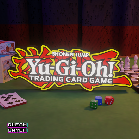 Yu-Gi-Oh Trading Card Game Led Light RGB Sign