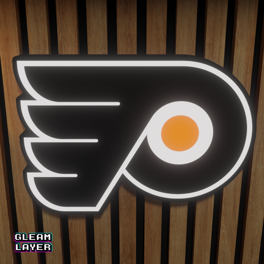 Philadelphia Flyers Led Light Box NHL Sports Bar Light Display Wall Sign