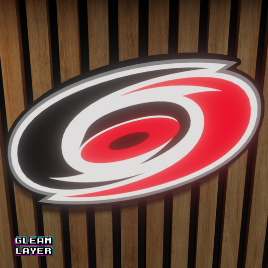 Carolina Hurricanes Led Light Box NHL Sports Bar Light Display Wall Sign