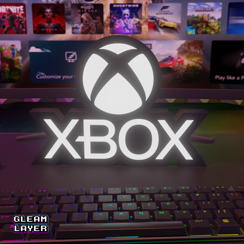 Xbox Led Lightbox Gaming Light RGB Sign