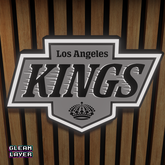 Los Angeles Kings Led Light Box NHL Sports Bar Light Display Wall Sign