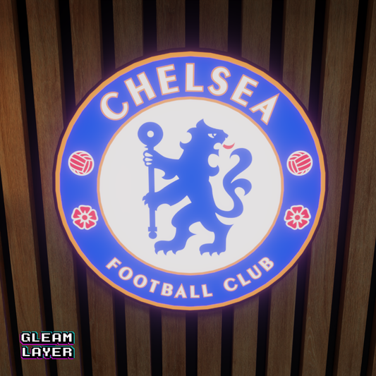 Chelsea FC Logo Led RGB Wall Display Light Sign
