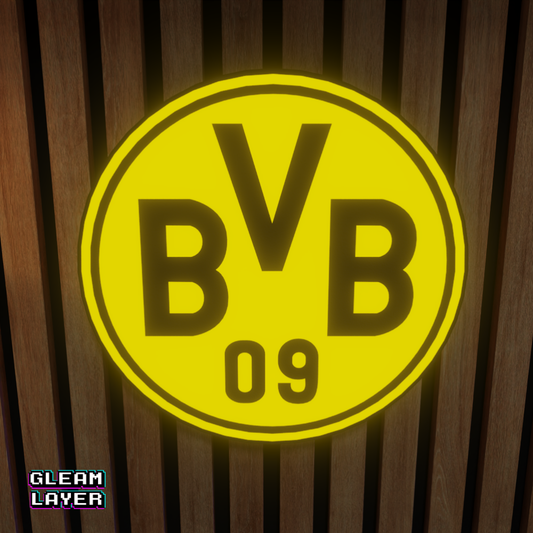 Borussia Dortmund Logo Led RGB Wall Display Light Sign