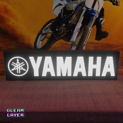 Yamaha Motorcycles Logo Led RGB Light Sign