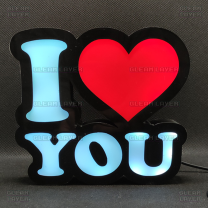 I LOVE YOU Led Light Sign