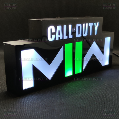 CALL of DUTY Modern Warfare 2 Led Gaming Light Sign