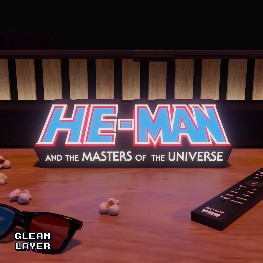 He-Man and Masters of the Universe Led Light Sign