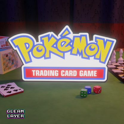 Pokemon Trading Card Game Led Light RGB Sign