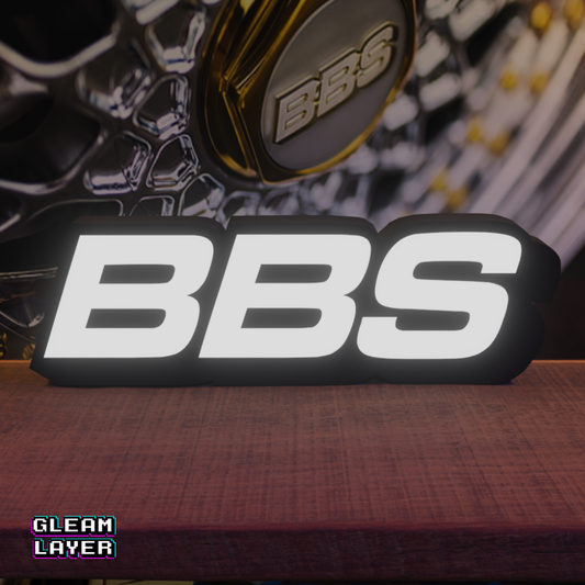 BBS Logo Led RGB Light Sign