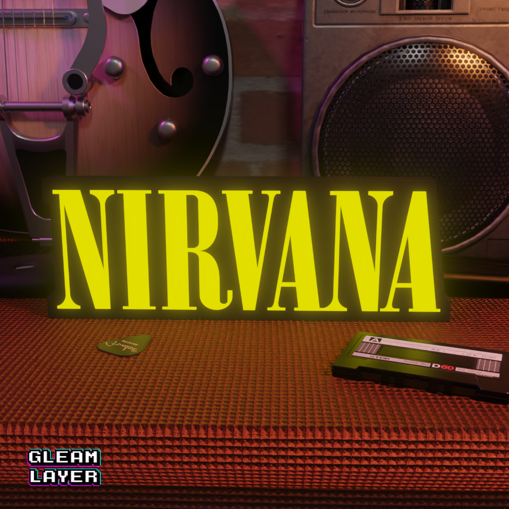 Nirvana Led RGB Light Sign