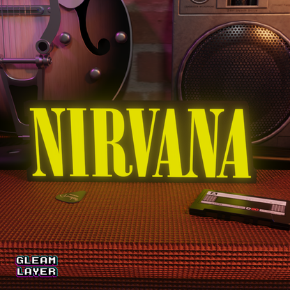 Nirvana Led RGB Light Sign